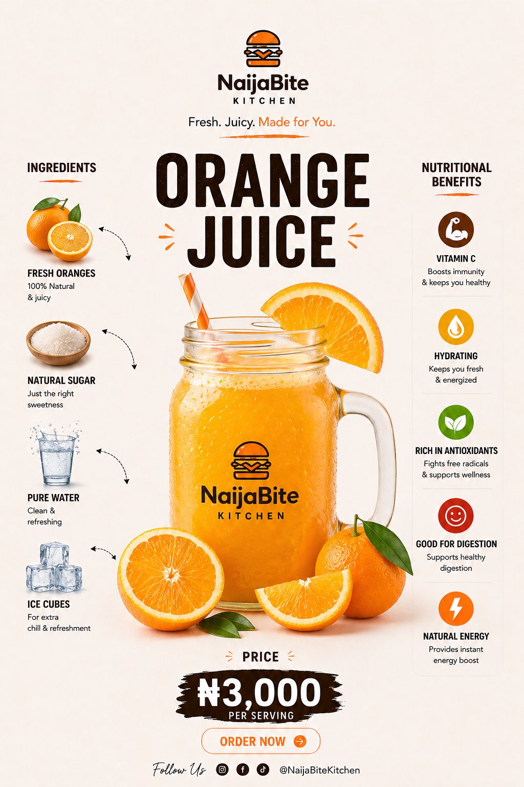 — ( UPLOAD FOOD IMAGE AS REFERENCE) Create a premium, clean, high-quali…