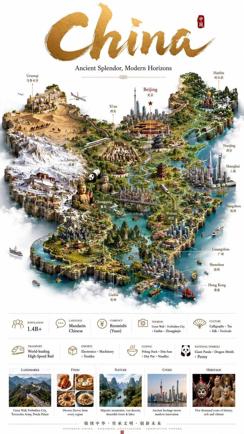 Create a premium 9:16 hyper-realistic travel-poster of [COUNTRY NAME] i… 2