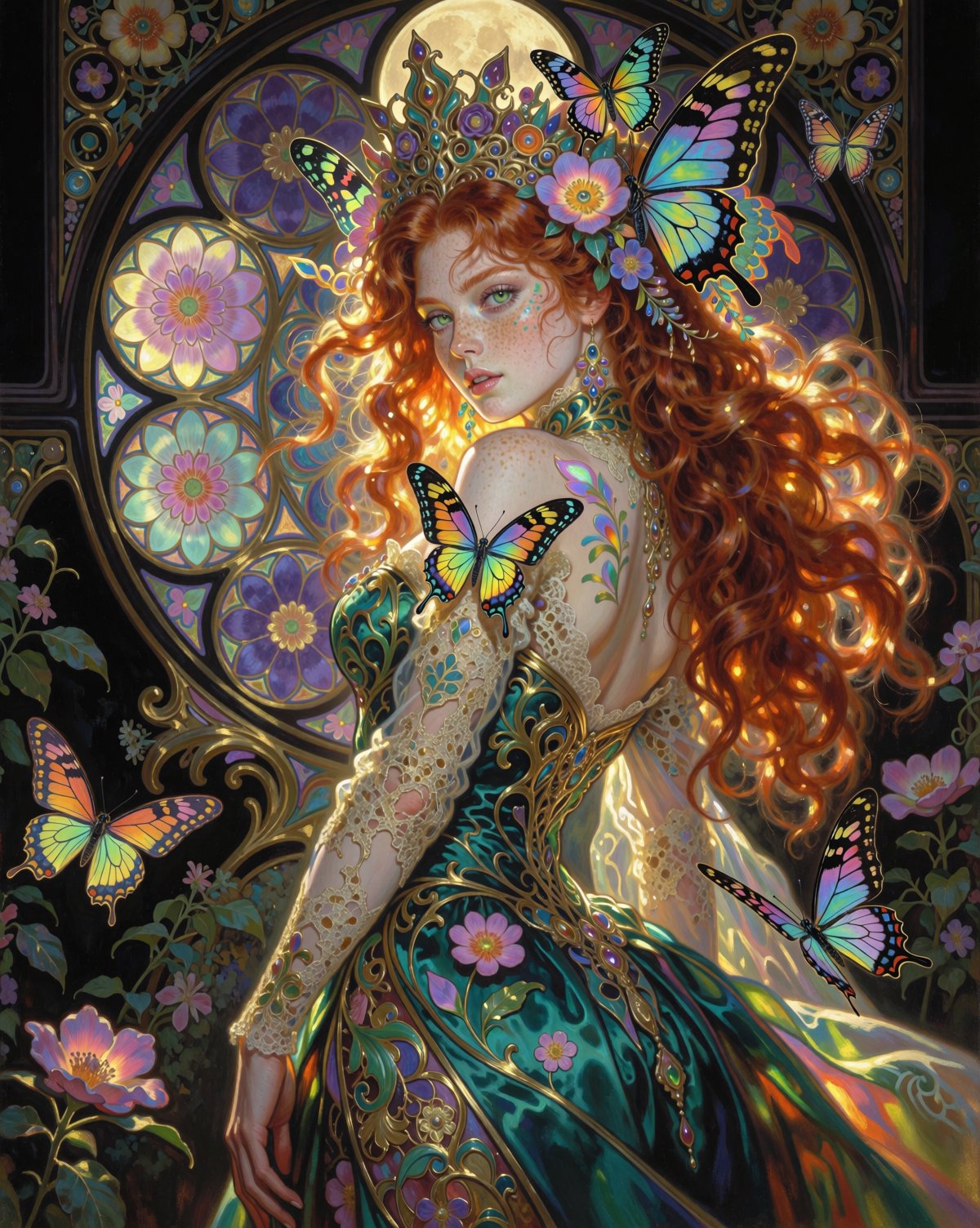 The Butterfly Queen They say every butterfly carries a wish. Careful wh…