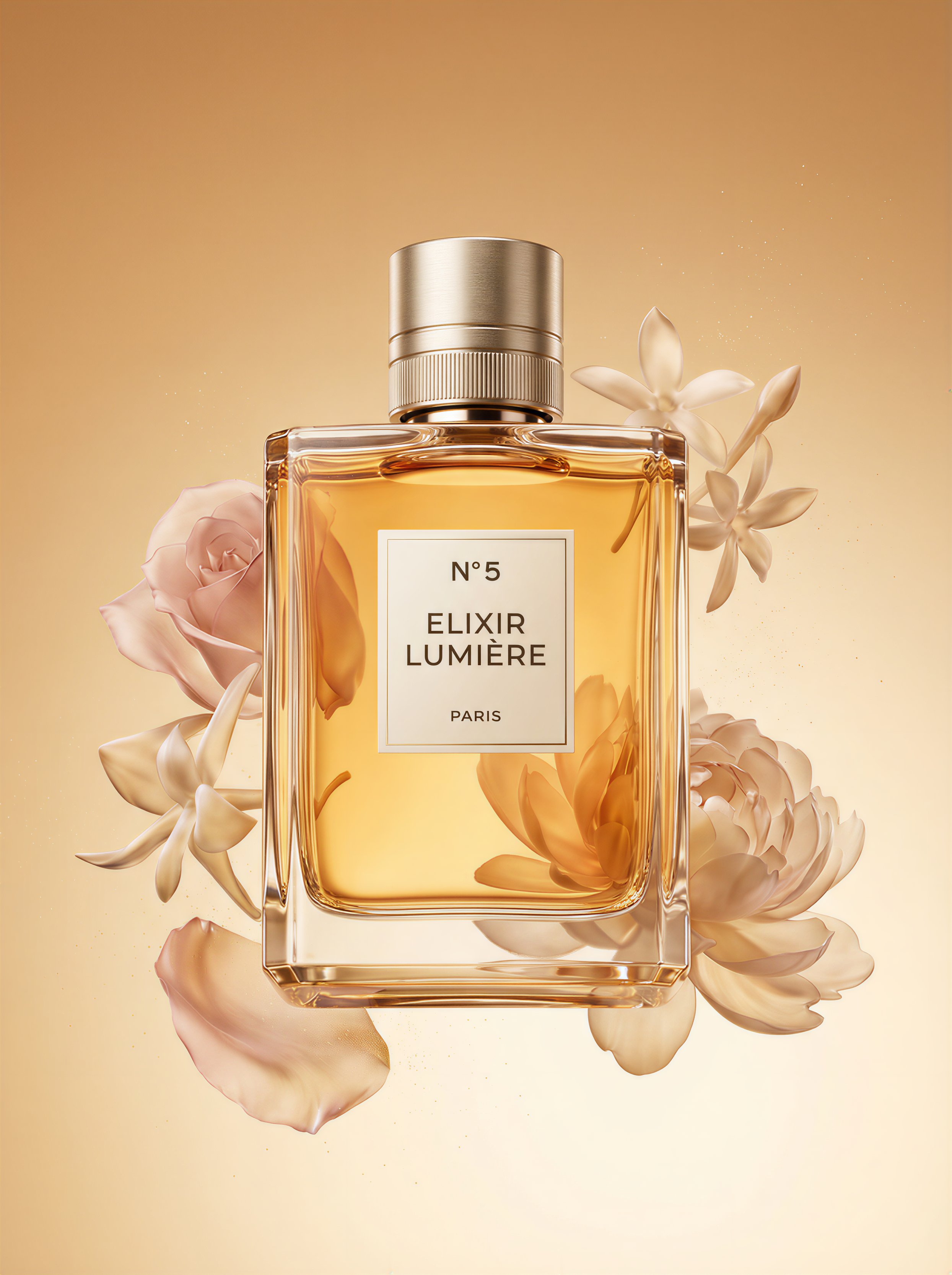 { "scent_profile": "Floral", "prompt": "Ultra high-end luxury perfume c… 1