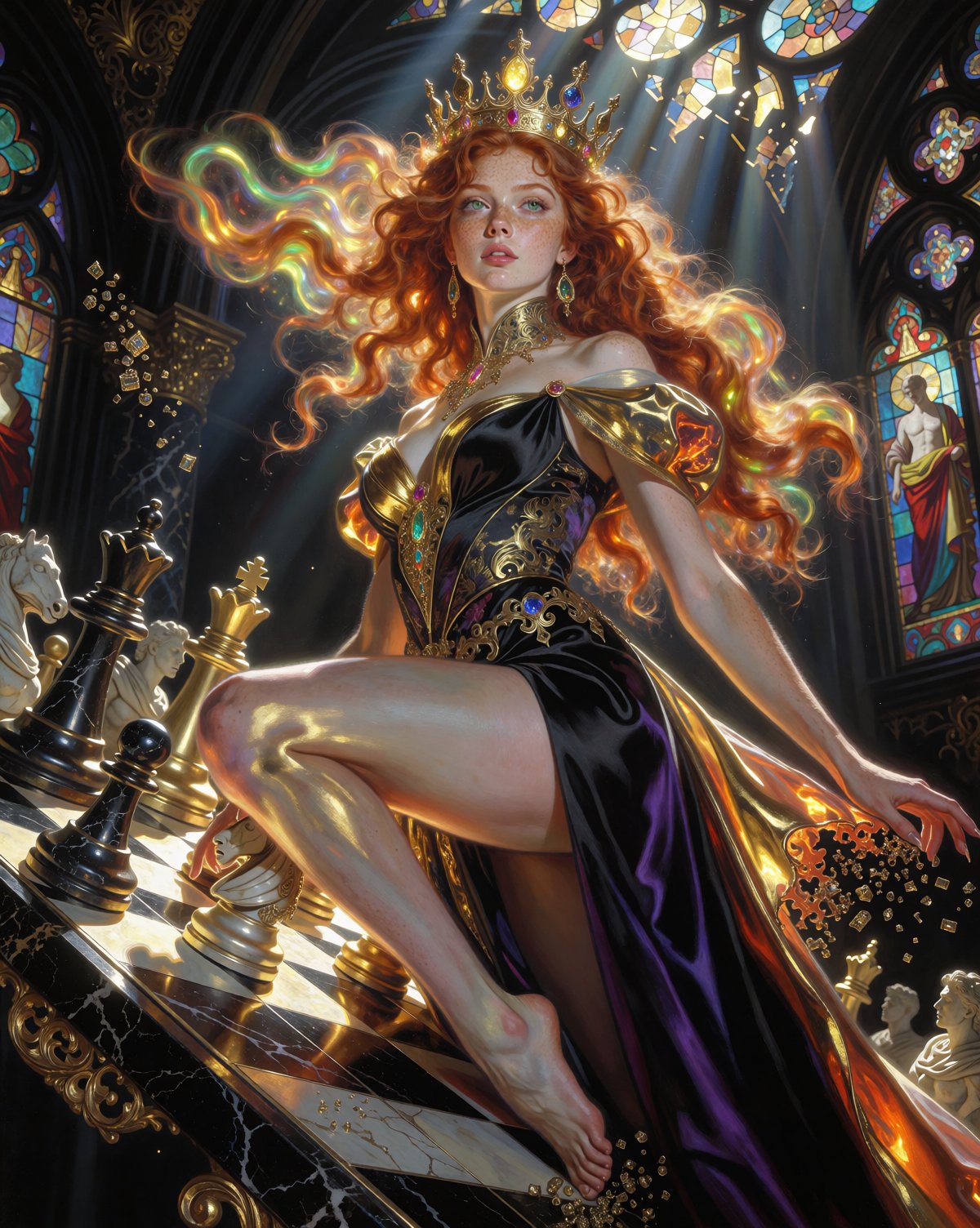 The Queen's Gambit They thought they were playing a game. They never re…