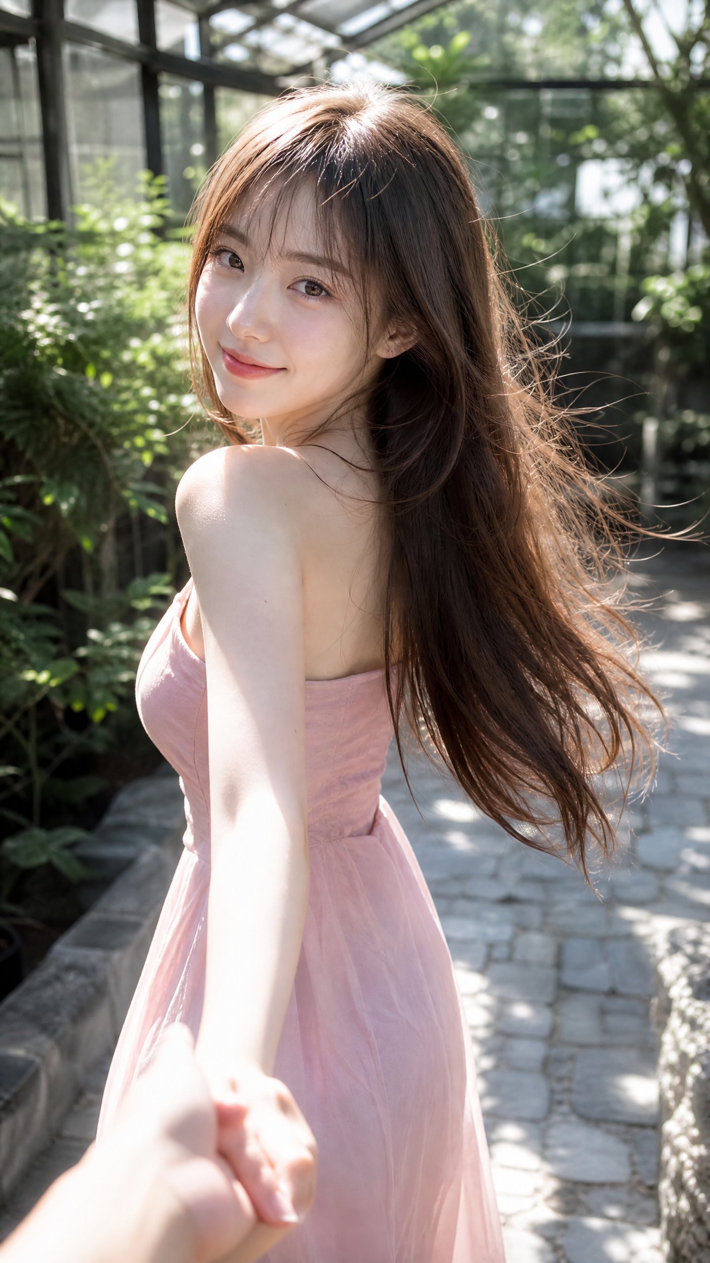 高度写实电影感人像摄影，2160x3840竖版构图，真实相机拍摄质感，50mm或85mm人像镜头效果，浅景深，干净通透的夏日自然光色调，不过度… 1