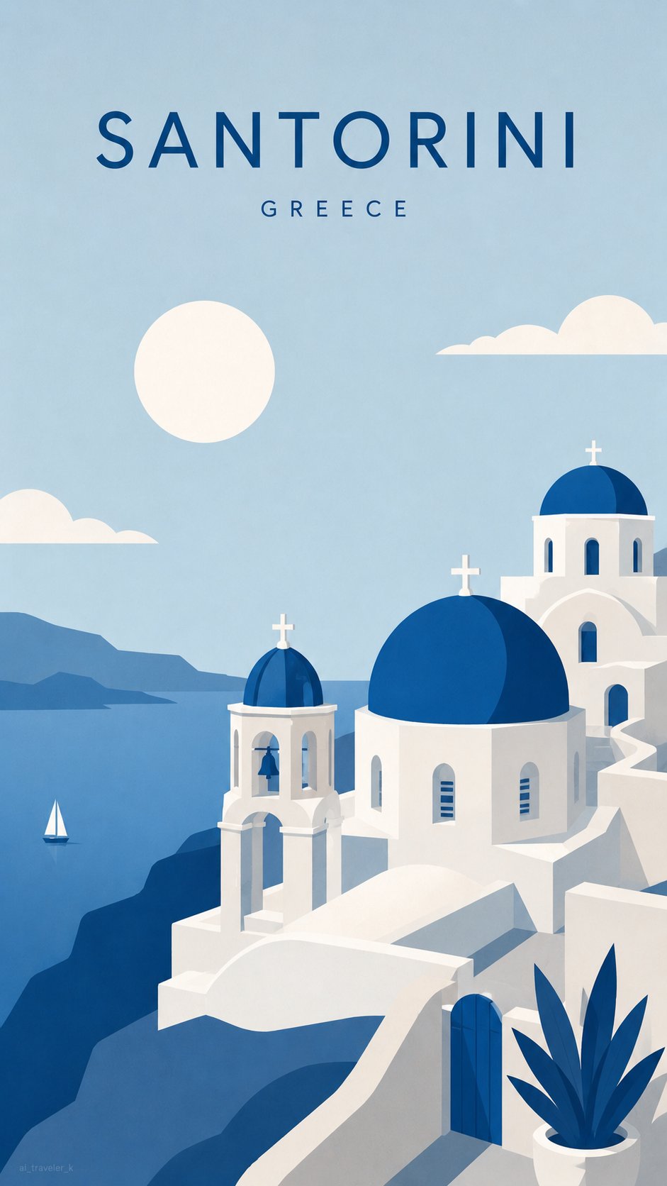 Create a premium editorial travel illustration of [CITY NAME] using a m… 1