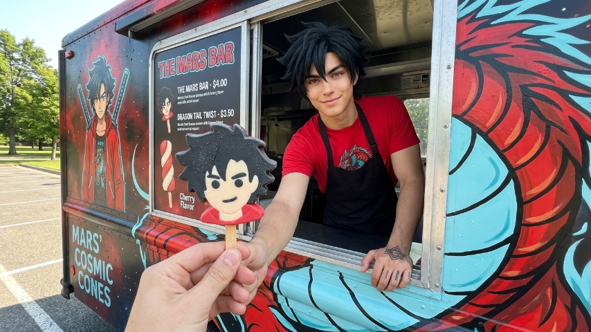 Nothing Screams Summer Time and 4th Of July like Ice-Cream Trucks. So W… 3