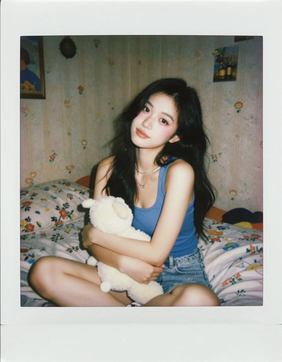 Shot with an authentic Instax Mini photo but with NO visible white bord…
