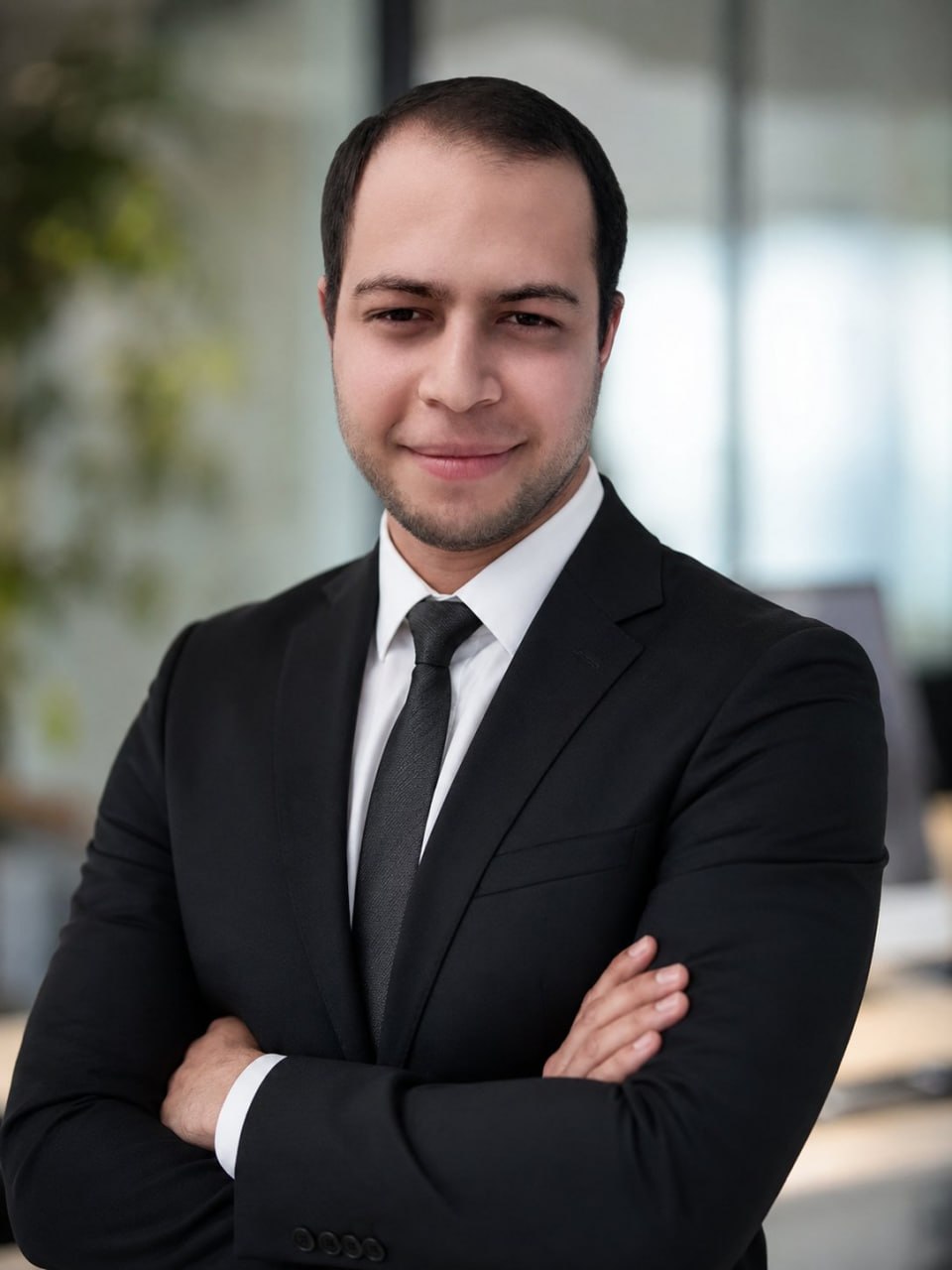 Create an ultra-realistic professional corporate headshot using the upl…