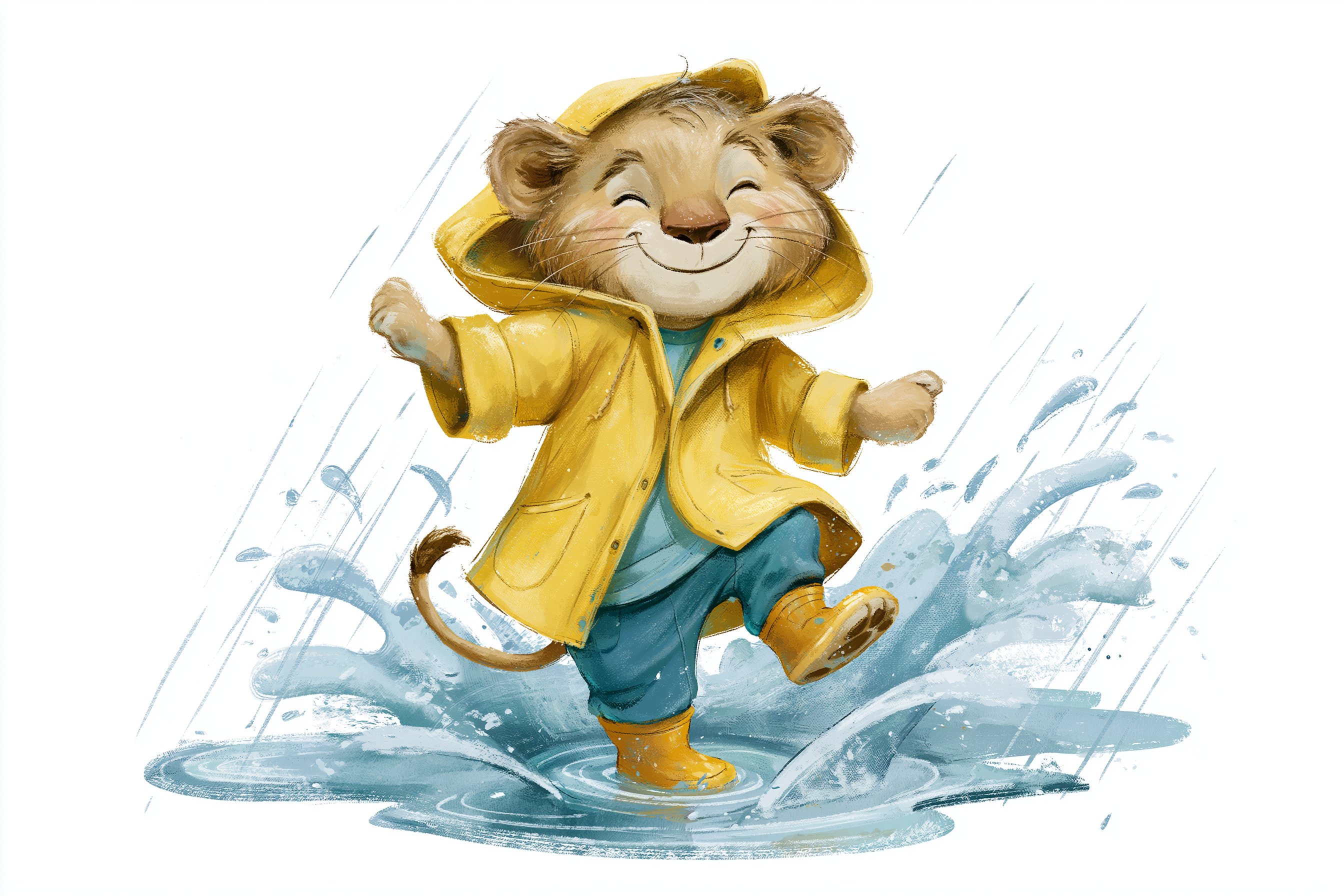 Whimsical children’s book illustration of a [subject] [doing something]… 2