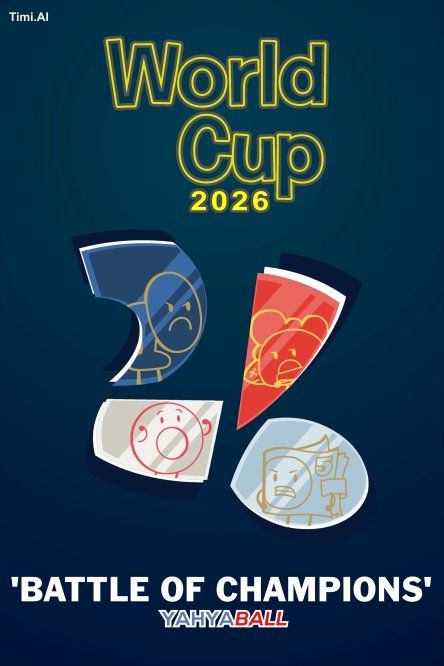 BFDIA 23 Poster but with World Cup 2026 Semifinalists using BFDI charac…