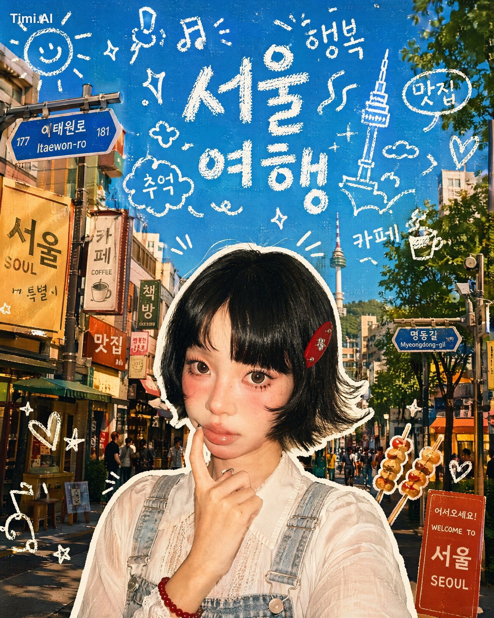 A vibrant travel dynamic poster layout. In the lower-center foreground,… 2