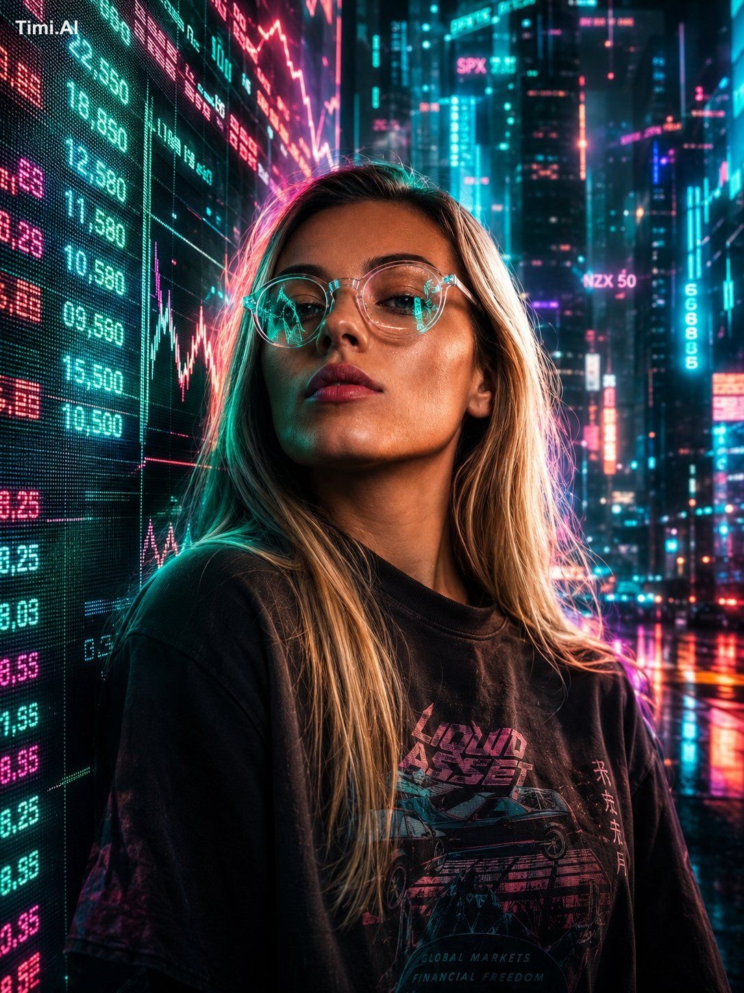 Using the uploaded image and without changing face, create a cinematic …
