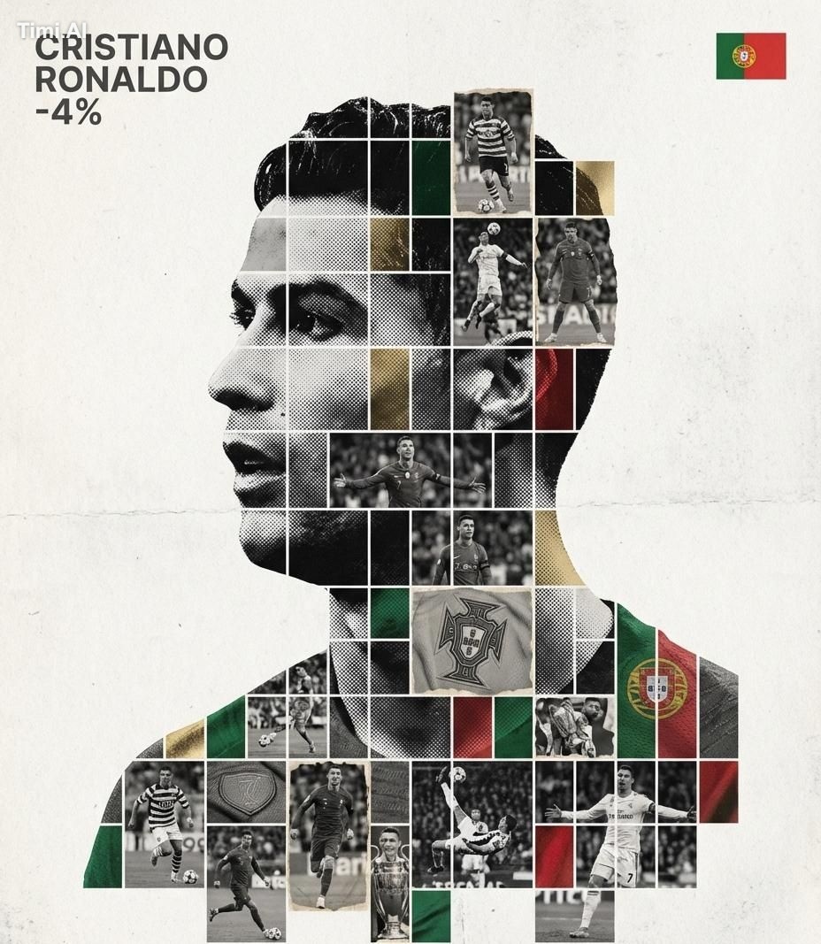 Create a refined, gallery-quality tribute poster built around a central… 1