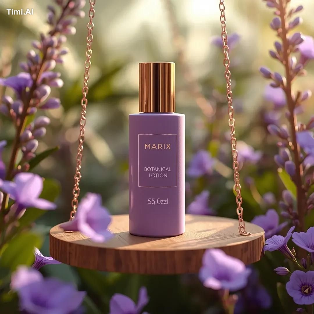 - High-end commercial beauty product photography of a (cosmetic bottle)… 1