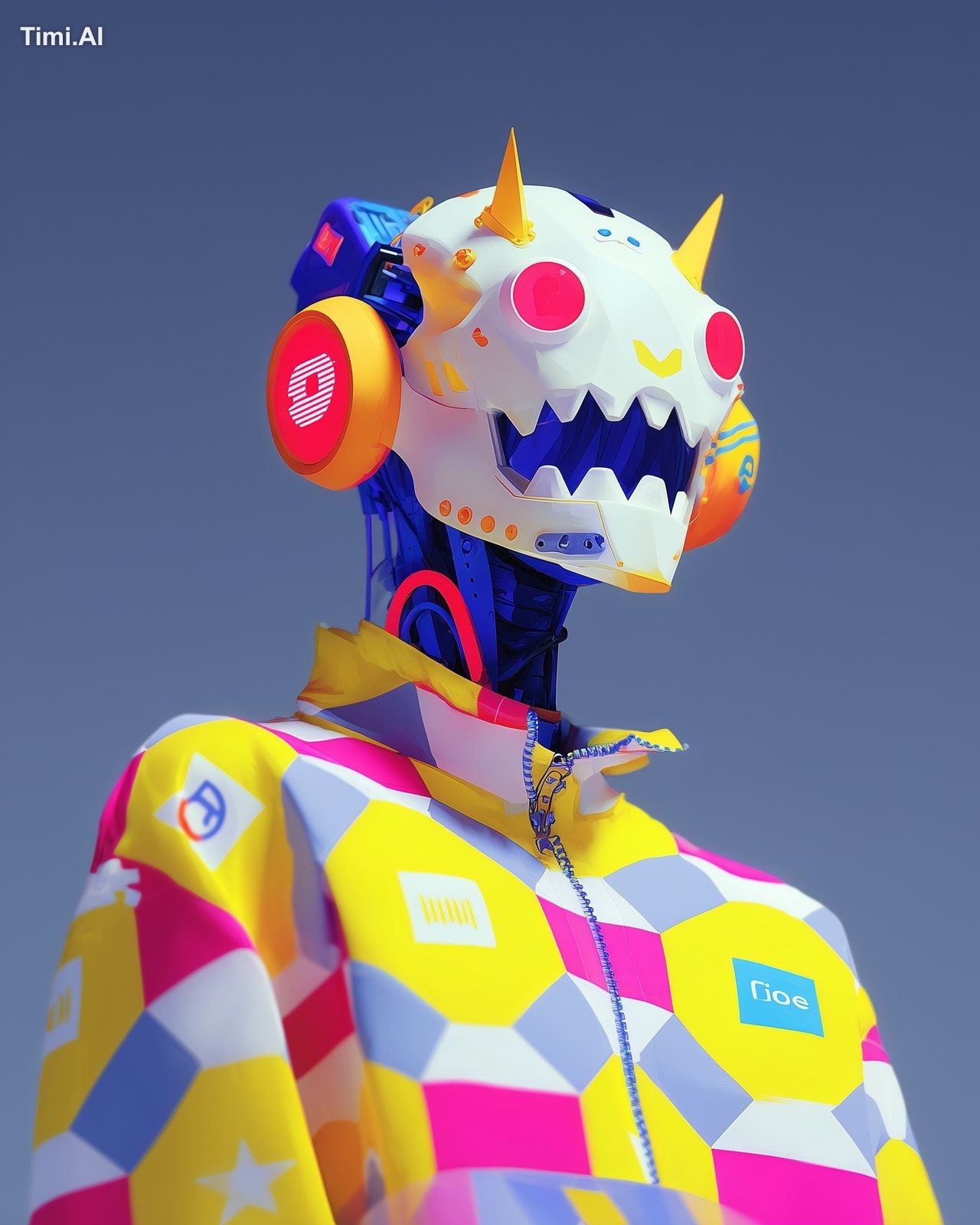 cyber human , high detailled , high realism --chaos 5 --ar 4:5 --raw --…