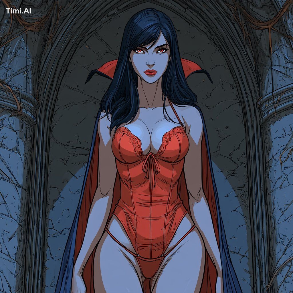A premium comic-inspired illustration style that blends clean digital l… 1