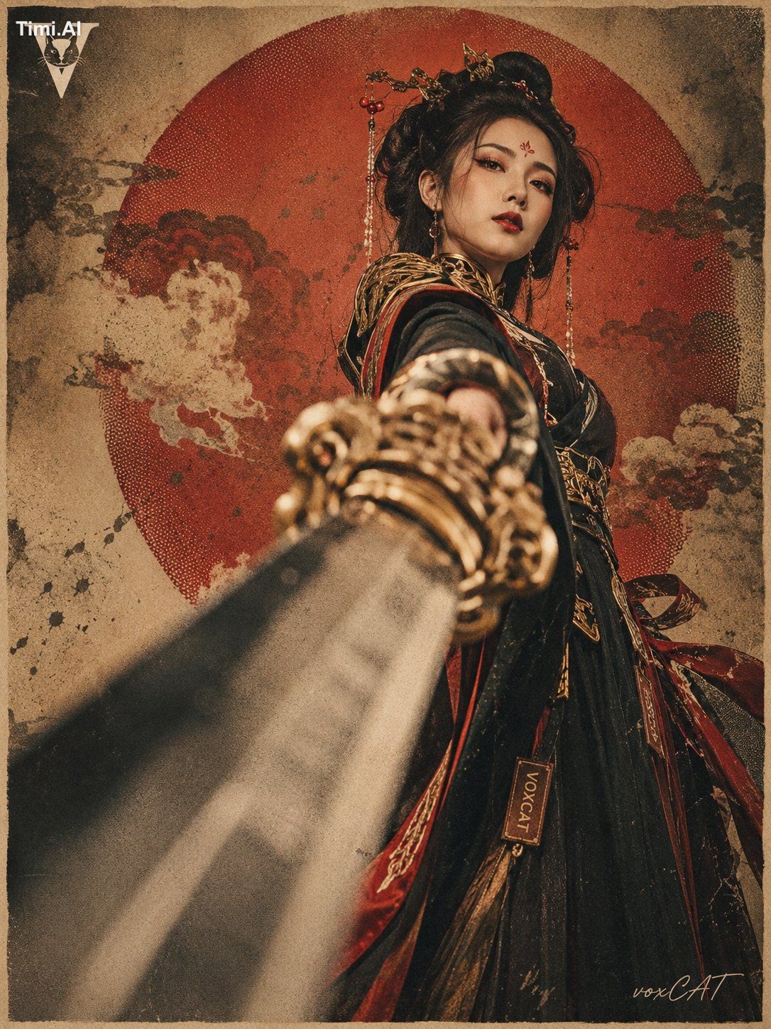 巨大物体 dominate the extreme foreground pushed very close to the lens char… 3