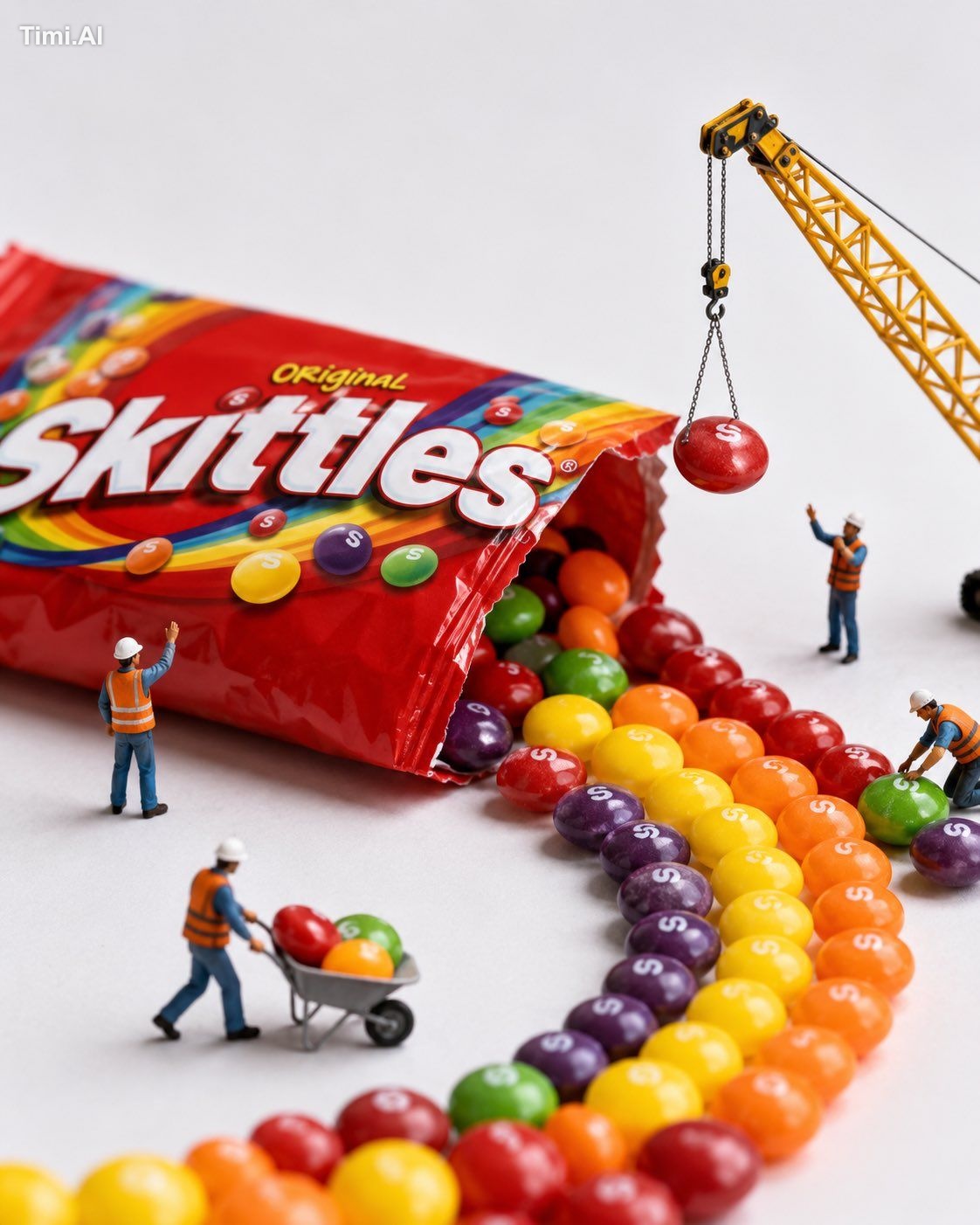 Create one premium hyper-realistic miniature ad for [BRAND NAME]. First…