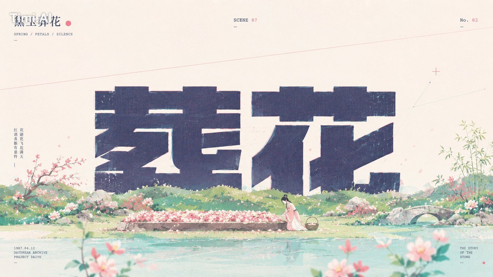 用关联推文中的提示词，做出这些 感觉后续变成像素风，可能还更有特色 这组的特色也很明显： `字形像沉重的结构墙一样压住画面` 提示词我放ALT…