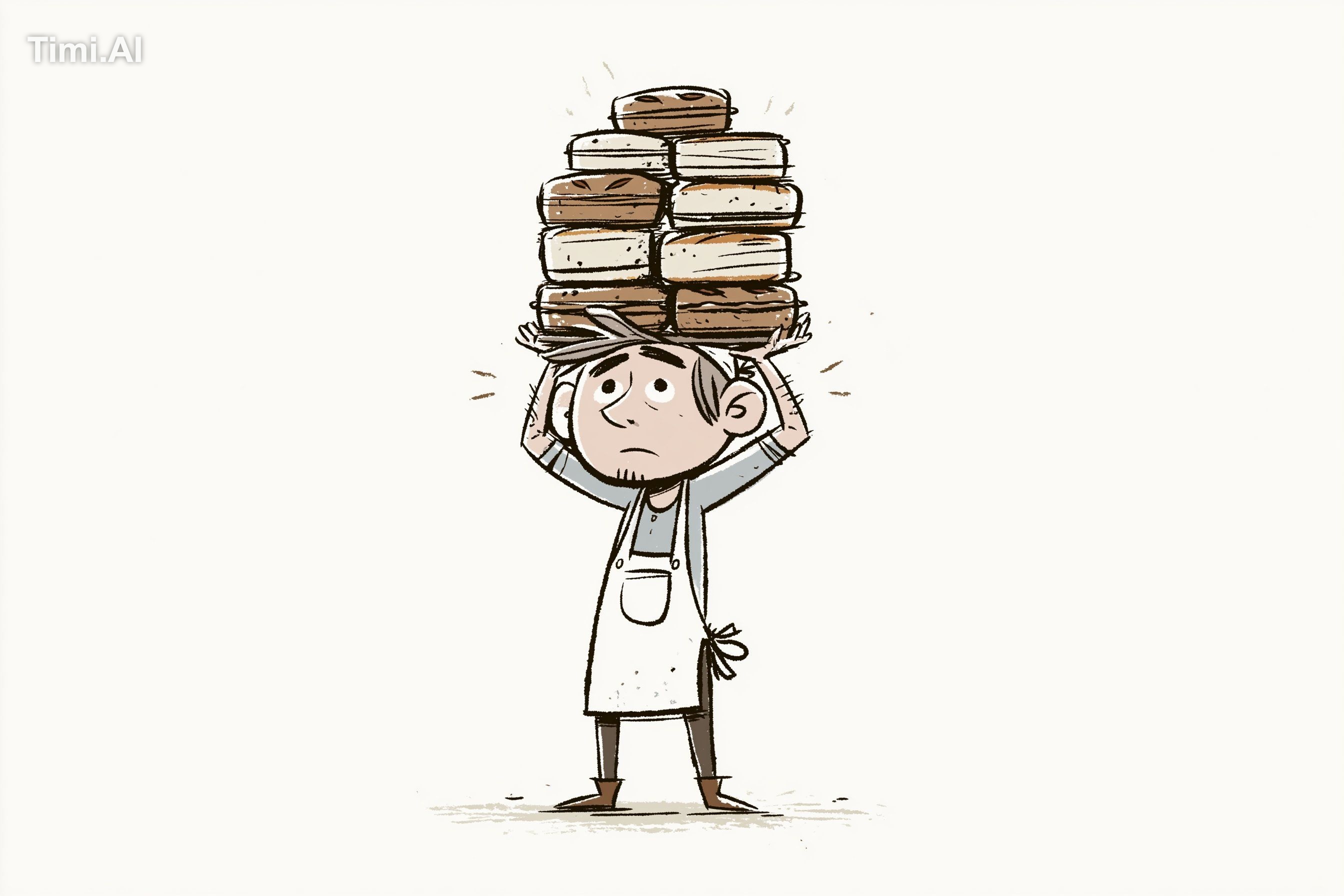 A simple illustration of a [subject] wearing [outfit], [doing action], … 2
