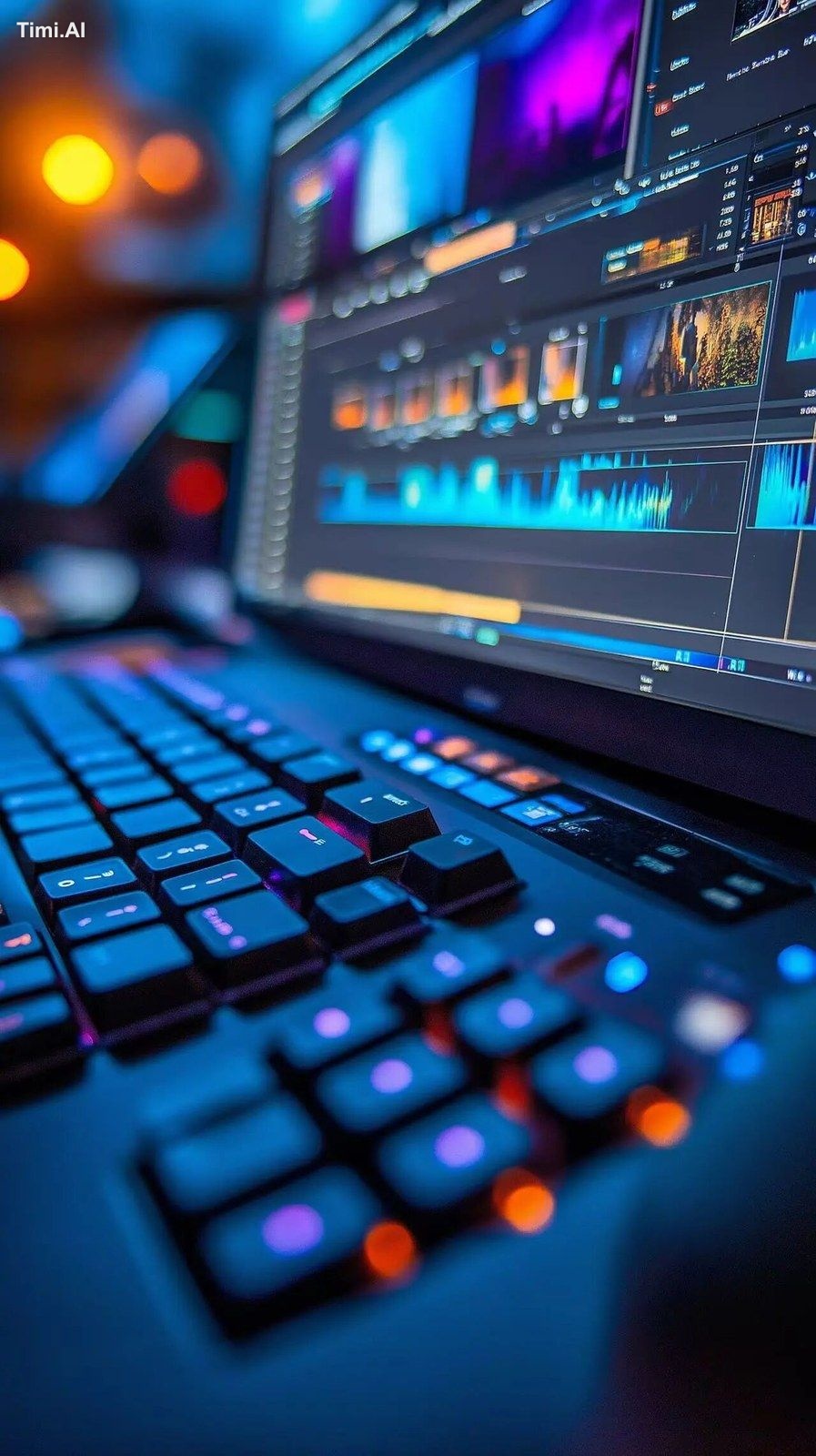 A photo of a CapCut editing software --chaos 30 --ar 9:16 --stylize 200…