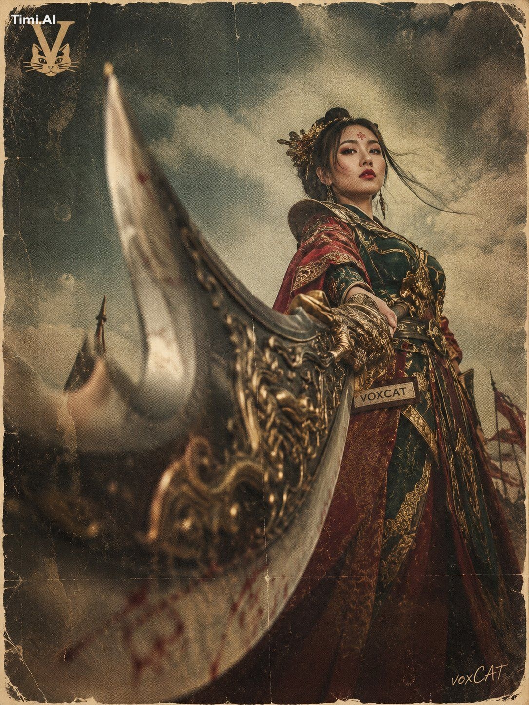 巨大物体 dominate the extreme foreground pushed very close to the lens char… 2