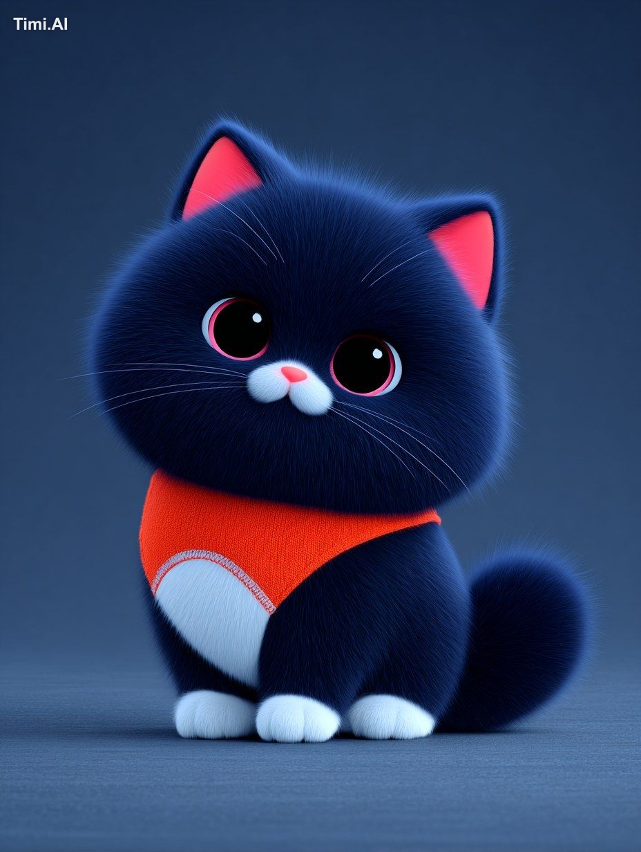 Cartoon Cute Pet Kitten --chaos 10 --ar 3:4 --exp 20 --sref 3905903484 …