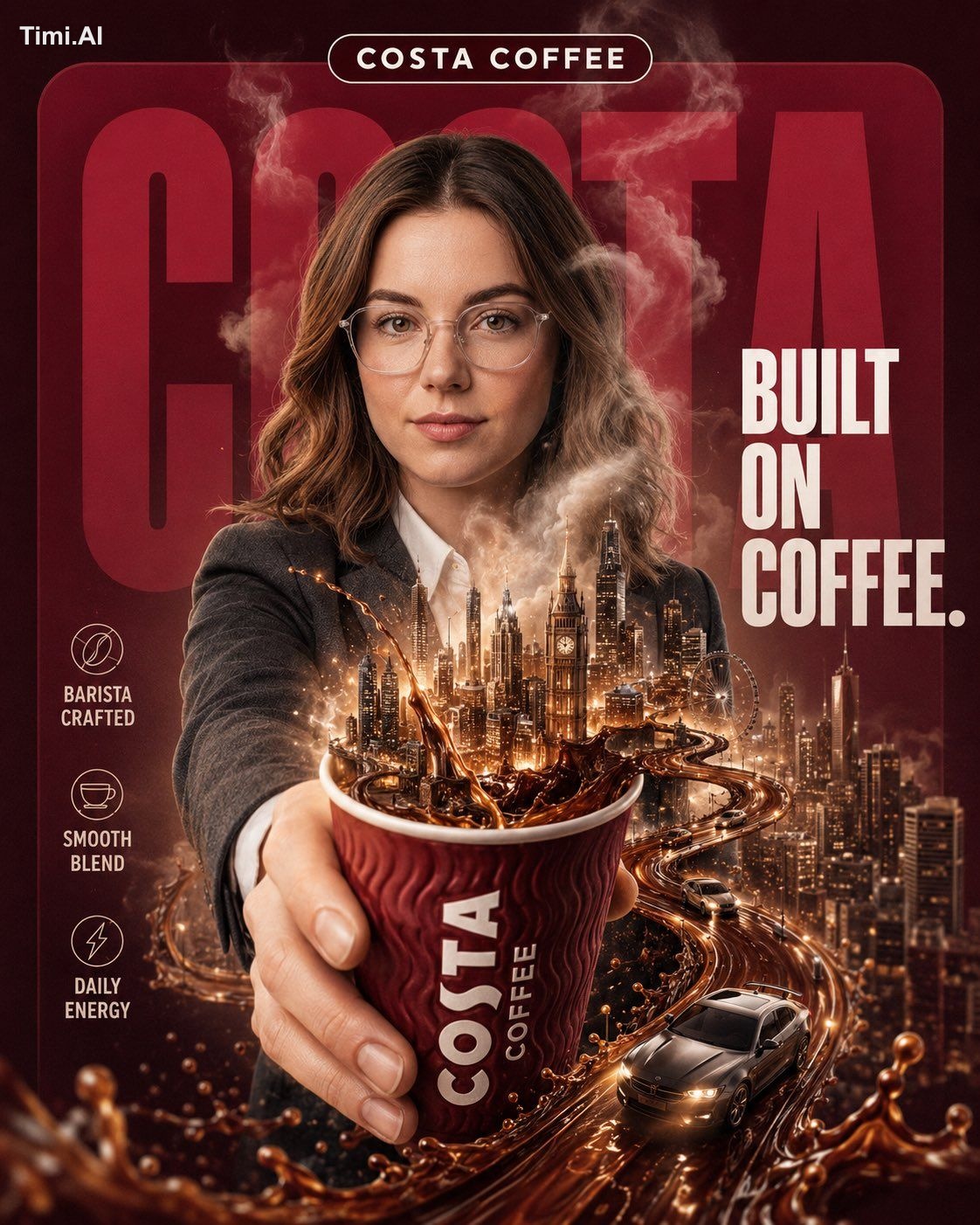FORMAT: 4:5 vertical premium poster, 8K, bold commercial layout × surre… 3