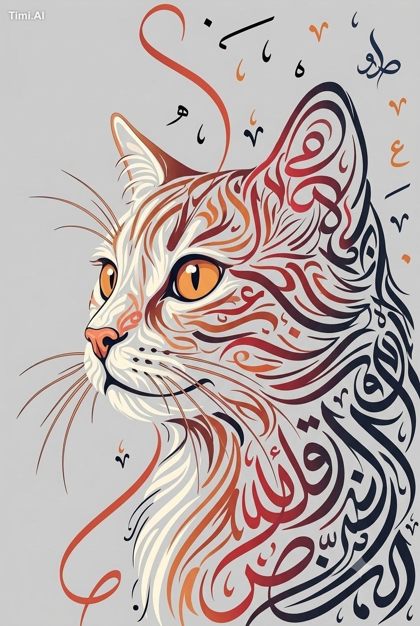 Creative Challenge #09: Cat Create your best artwork inspired by cats a… 1