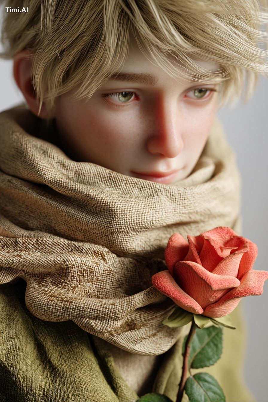 Hyper - realistic, modern fantasy.dreamy feeling. Live - action version…