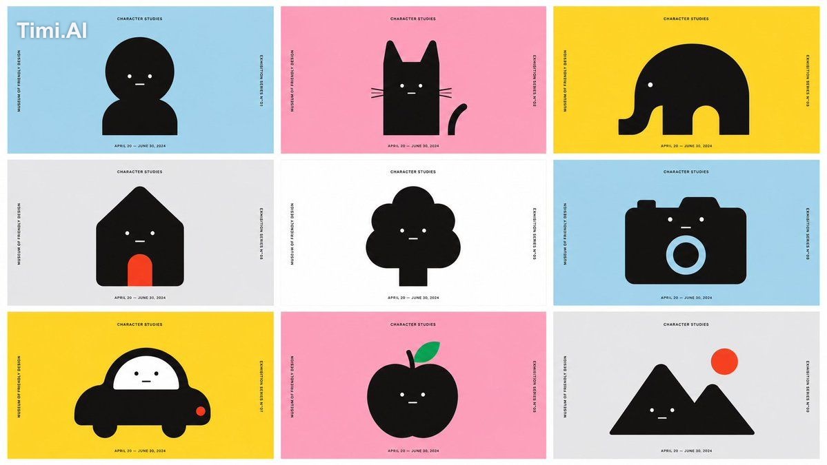 159: Design Style: Name: "Playful Creature" Concept: > 北欧絵本、 幼児向け知育教材、 …