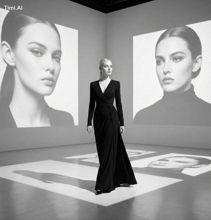 title": "Luxury Minimalist Fashion Gallery Editorial", "style": { "genr…