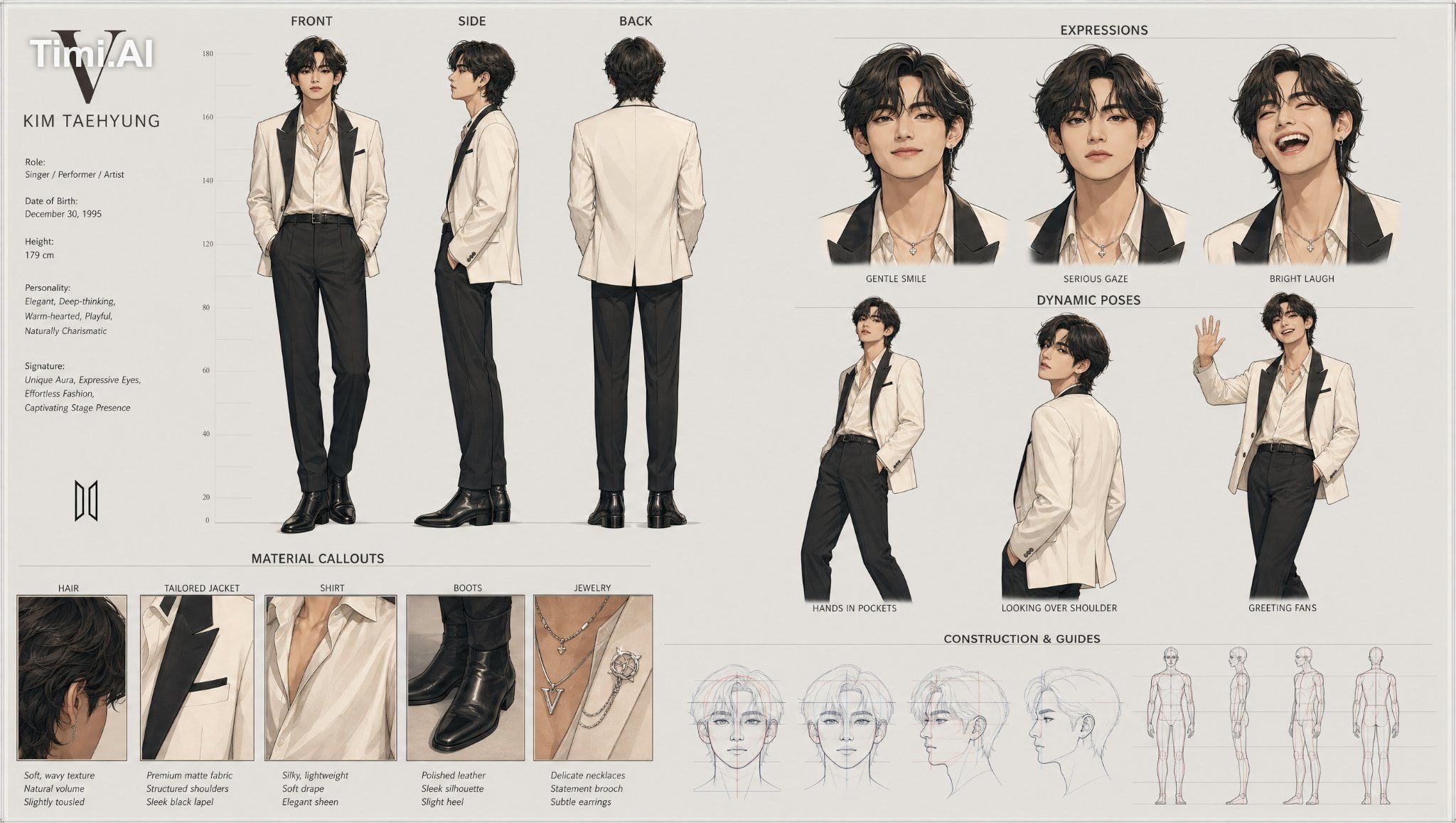 CHARACTER: [CHARACTER NAME] Create ONE professional animation character… 2