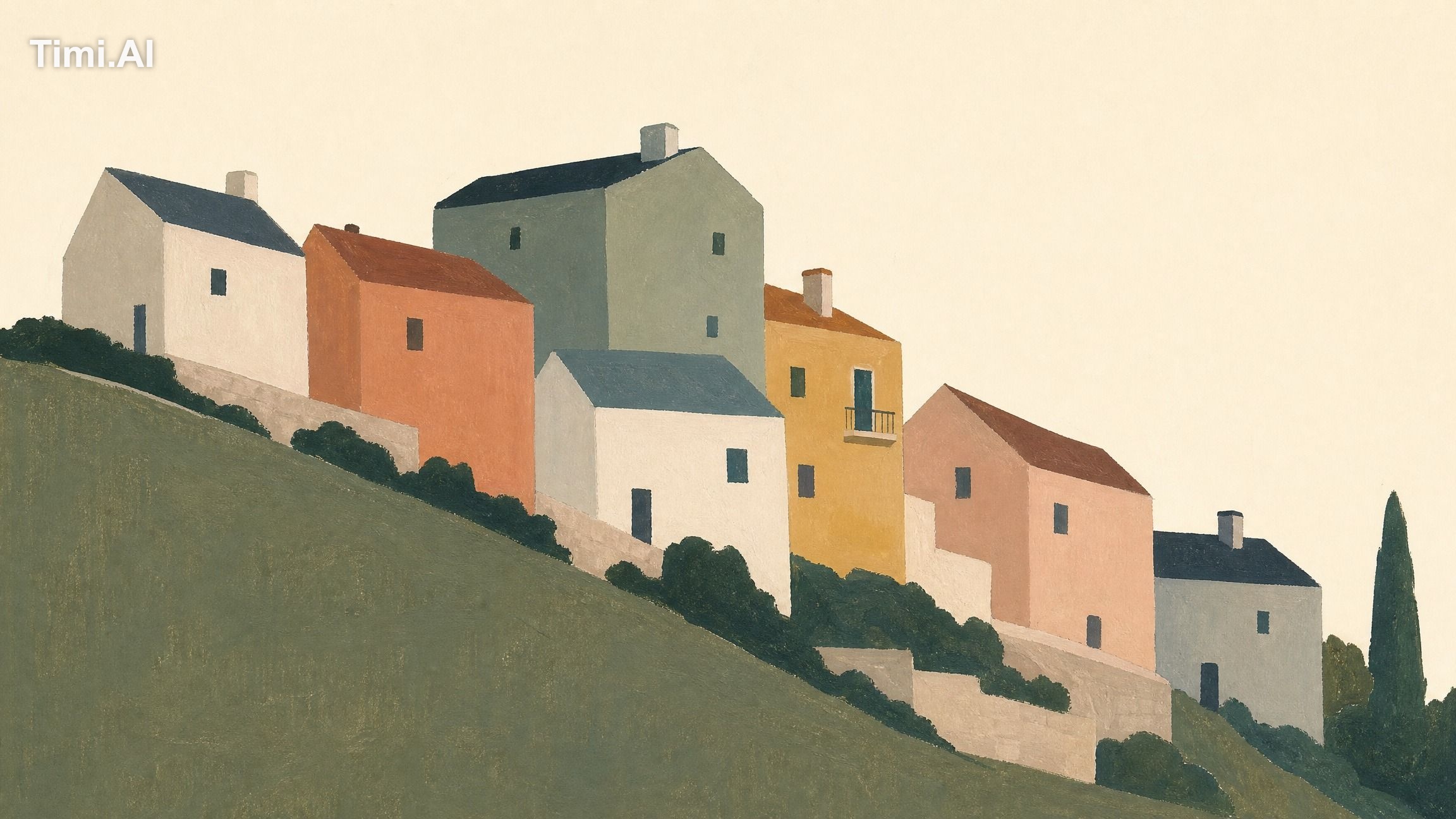 The imperfect beauty of gouache. PROMPT ↓ “Minimalist gouache illustrat… 3