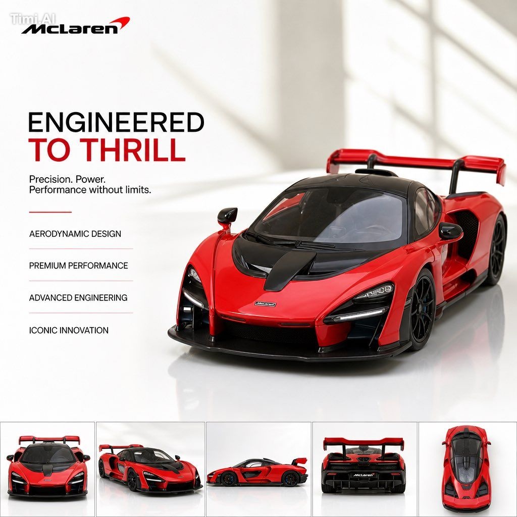 UNIVERSAL FMCG PRODUCT HERO AD MASTER (McLearn sports red car latest MO… 1