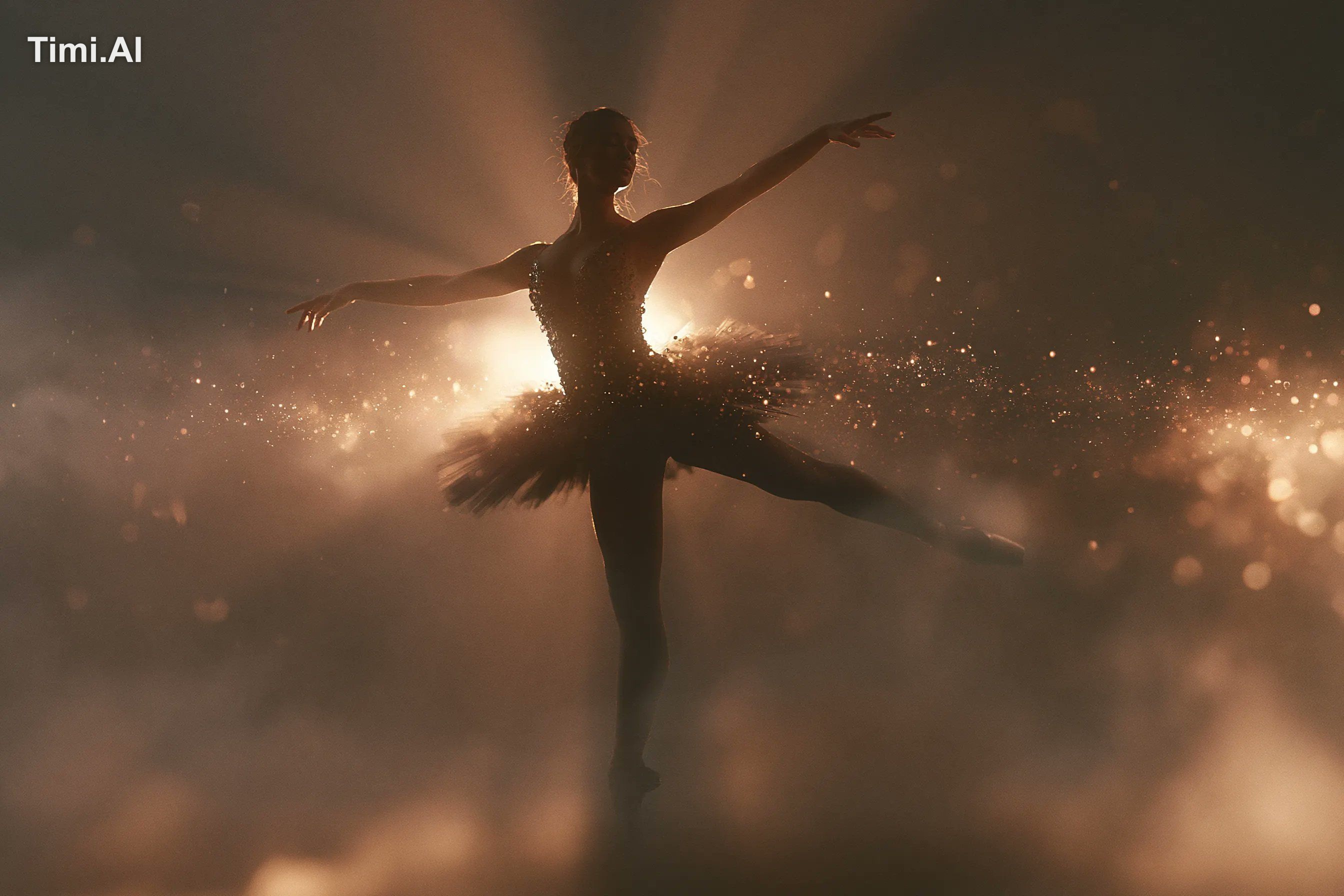 A cinematic rendering of the [subject] shrouded in volumetric light ray… 2
