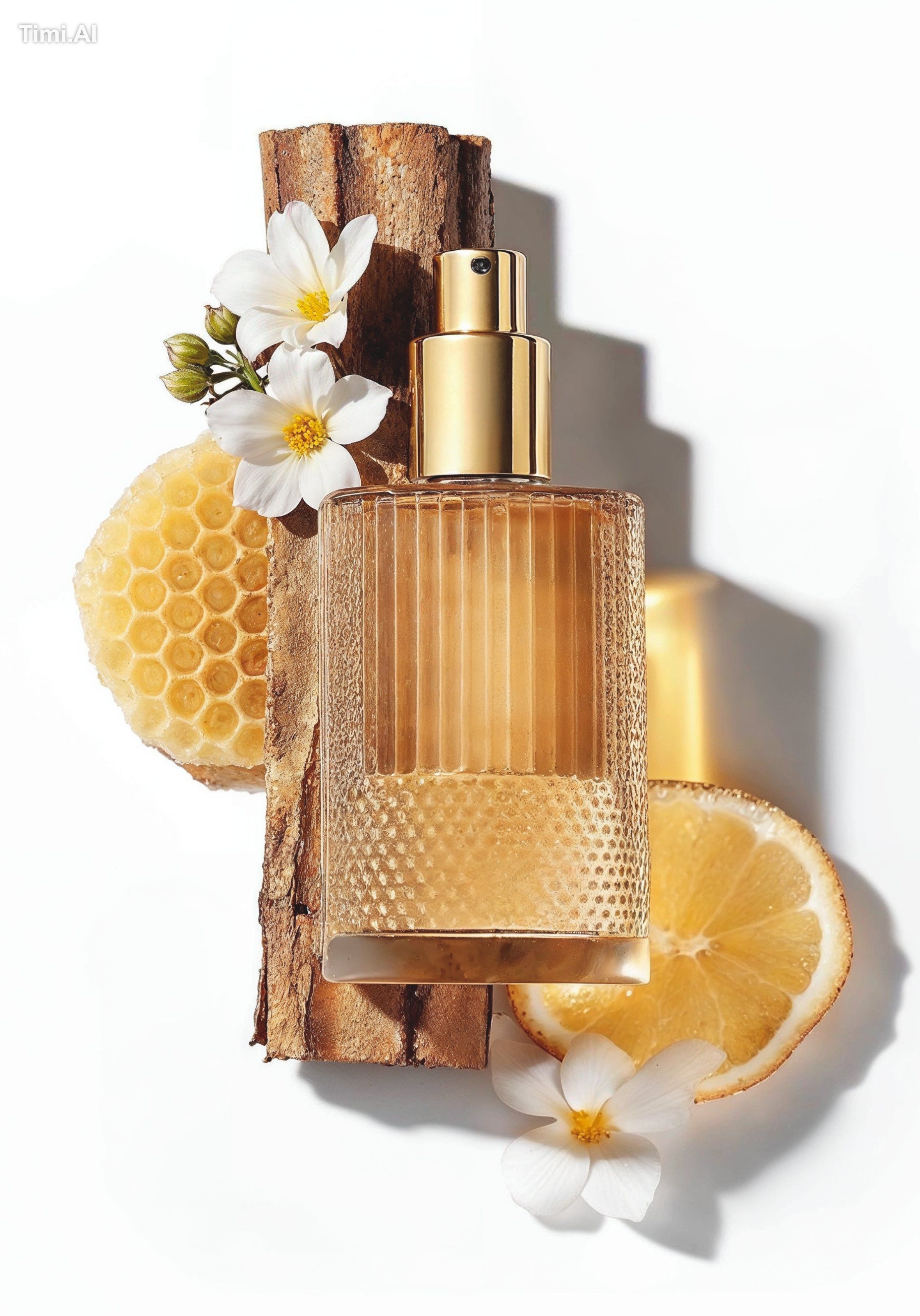 WIP: AI generated set design for a perfume brand I aimed for a highly s…