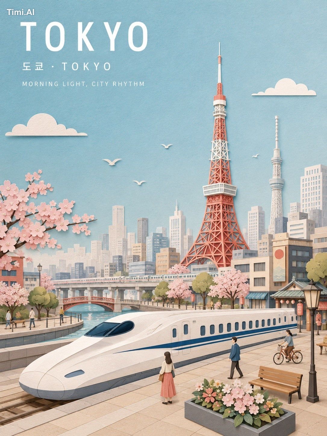 Create a refined wide landscape travel-poster illustration of [CITY NAM… 3