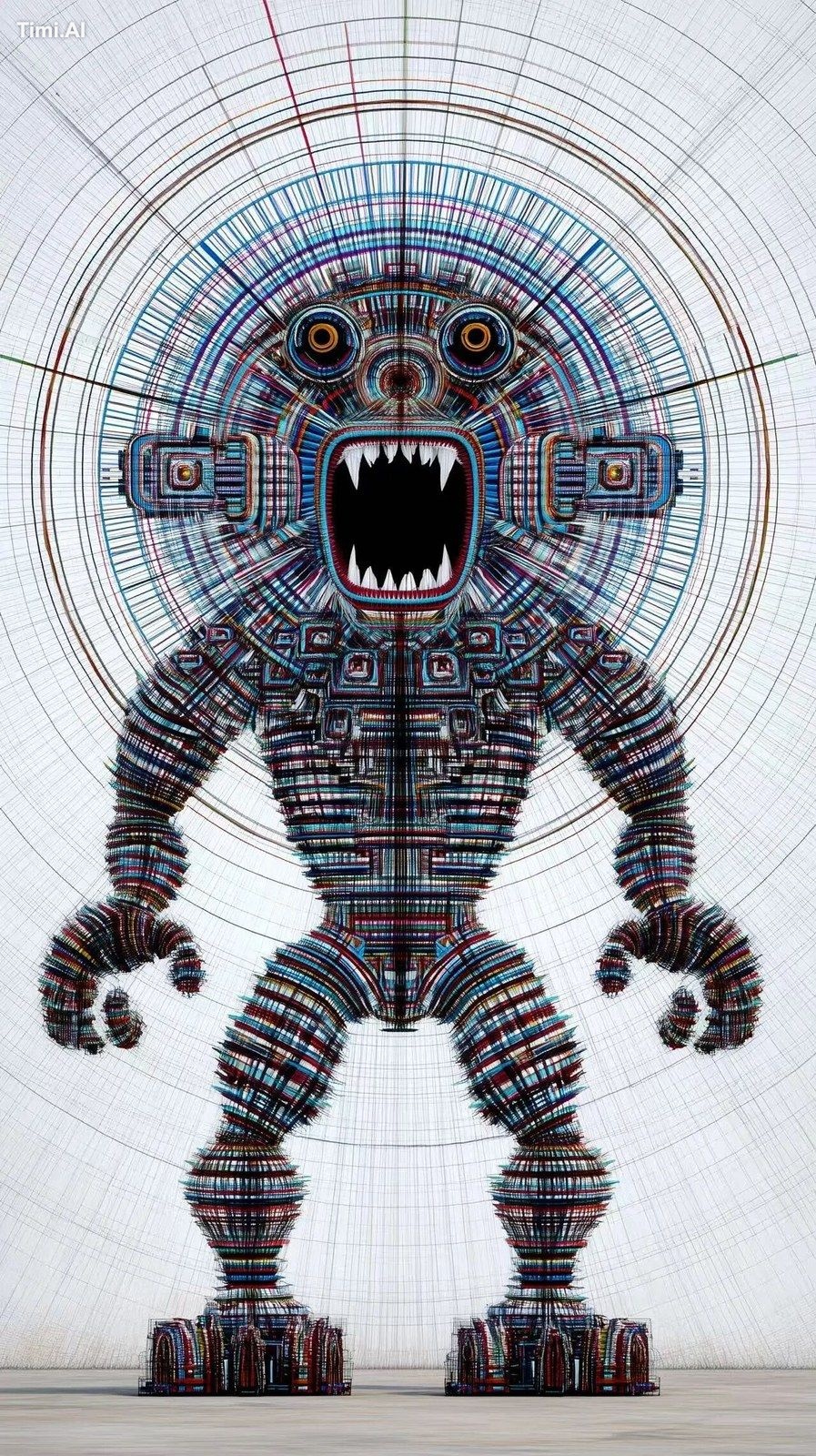 Psychotic, robotic, entropic --ar 9:16 --exp 25 --profile wpgdjyz --sty…