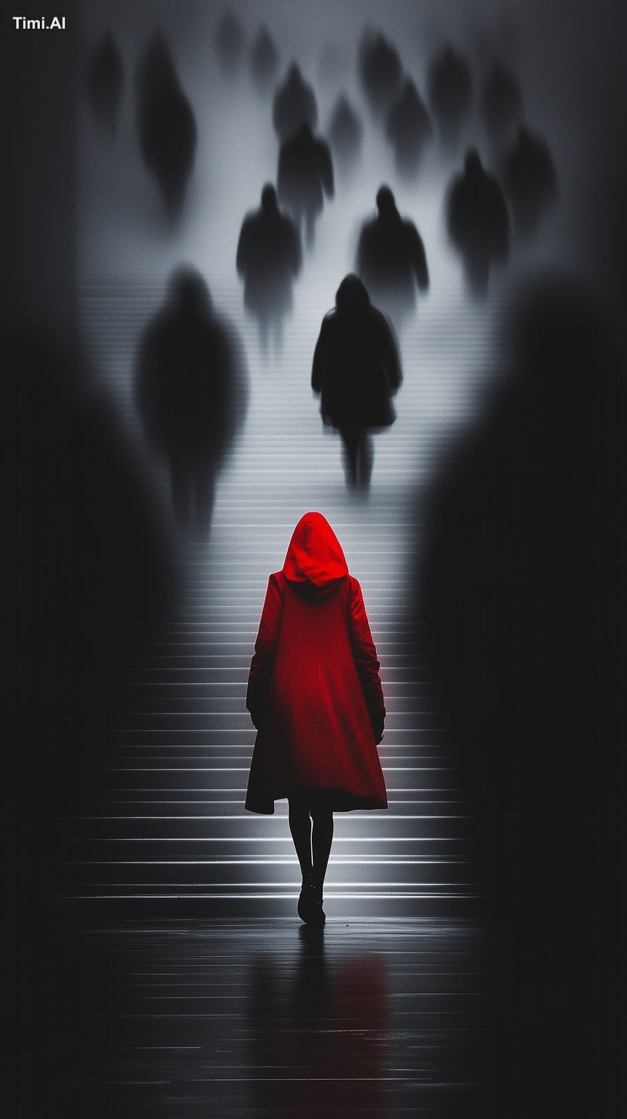 Award-winning BLurry Photography, Group of people with one person in fo…