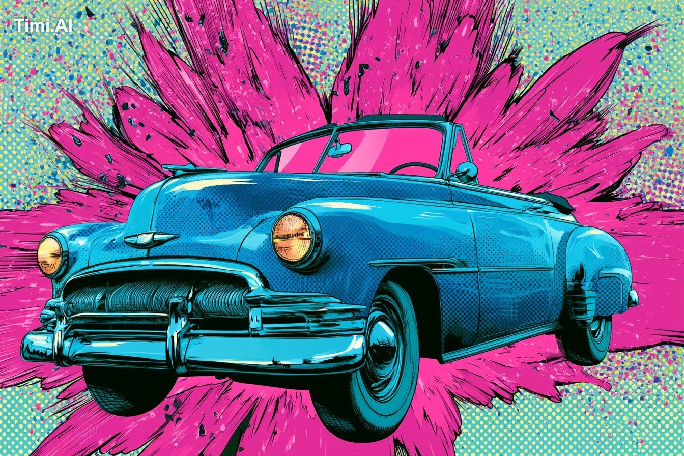 [SUBJECT] bursting forth in a Pop Art Powerhouse explosion of vibrant c… 3