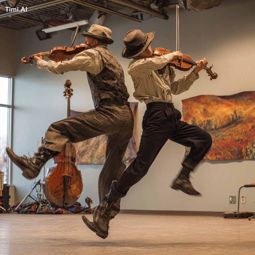 The Red River Jig, national dance of the Métis, this is the most famous…