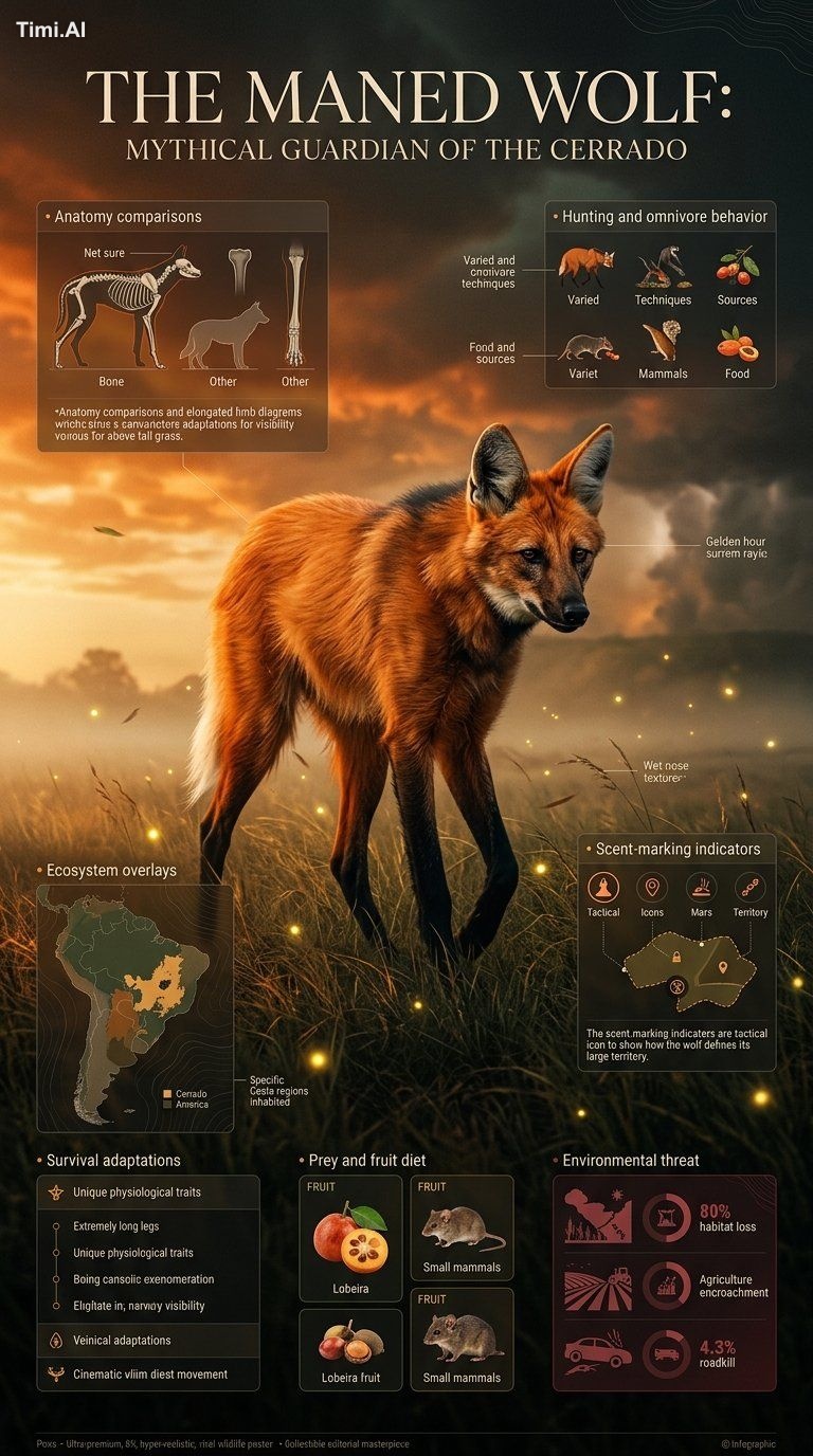 Create a premium cinematic wildlife infographic poster centered around … 2
