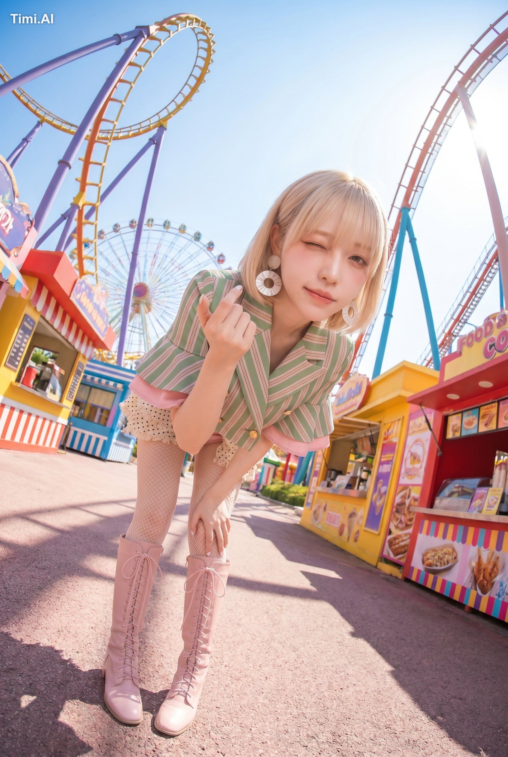 こちらが動画にリファレンスさせた2枚のキービジュアルです！ 寄りは女の子が可愛く覗き込んでる感じにしてみました！これやるだけで何倍も盛れるので… 1