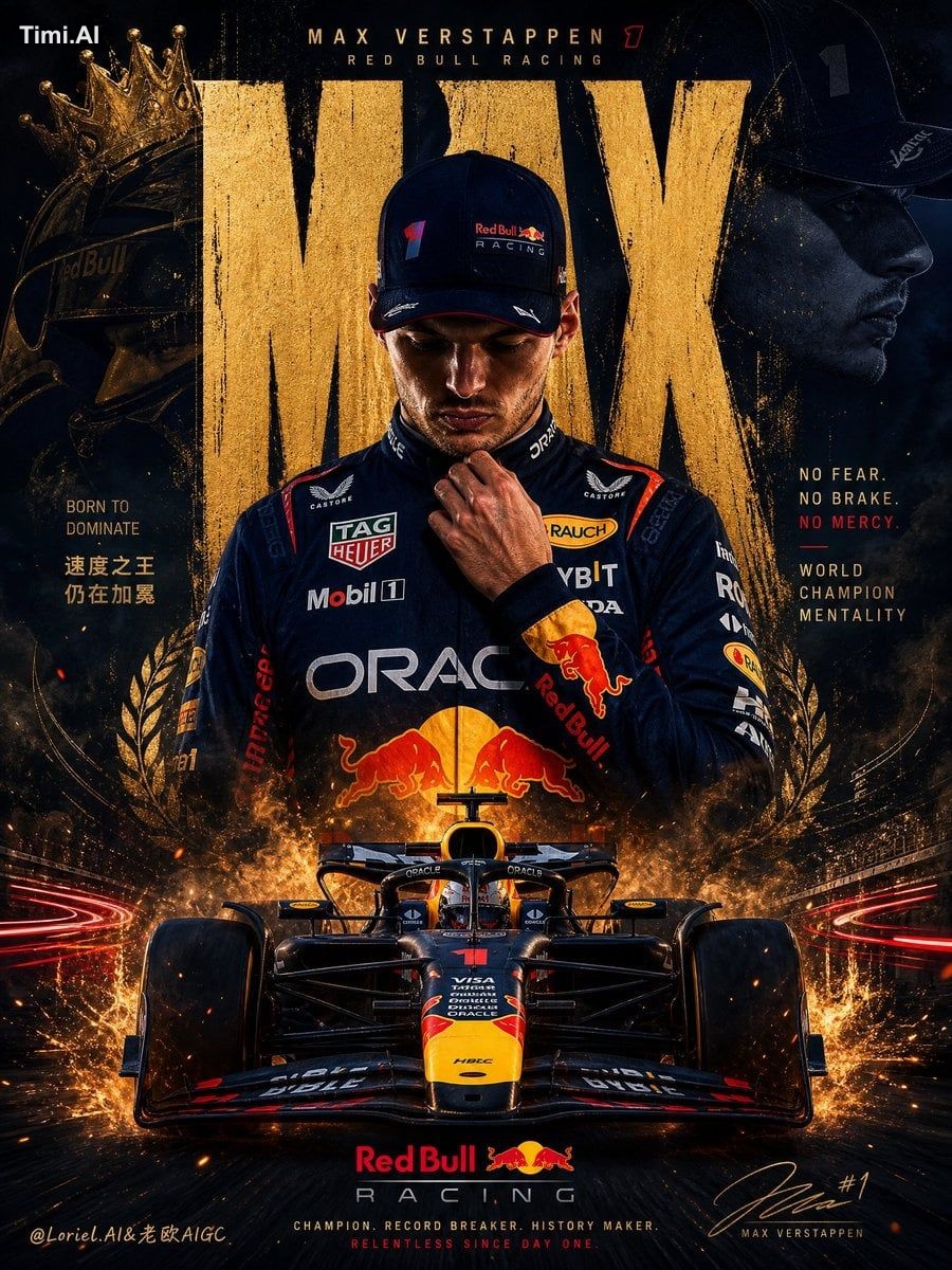 Create an ultra-premium motorsport propaganda-style poster for McLaren,…
