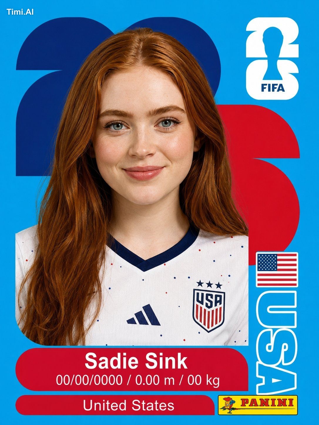 A premium FIFA World Cup 2026 Panini-style collectible trading card fea… 1