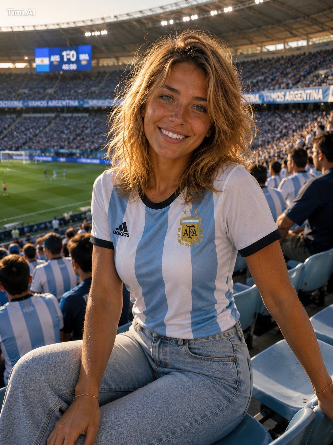 🇦🇷 Argentinian Girl Photorealistic cinematic portrait of a beautiful …