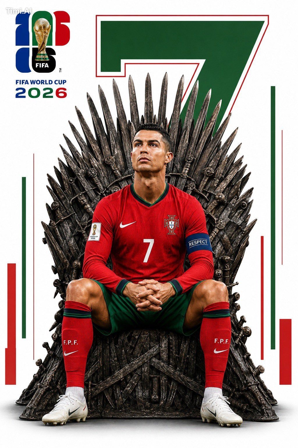 A professional, high-resolution digital sports poster for FIFA World Cu…