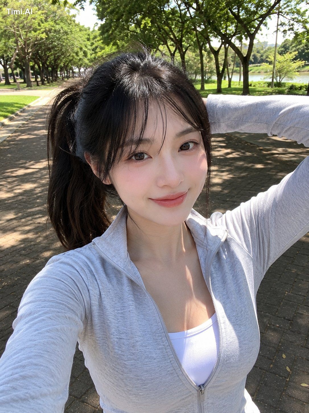 Ultra-realistic smartphone selfie, looks genuinely captured with a mobi… 1