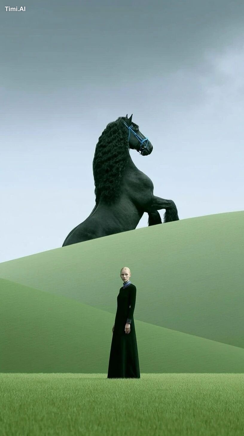 luxury fashion campaign, elegant blonde woman from reference image, sam…
