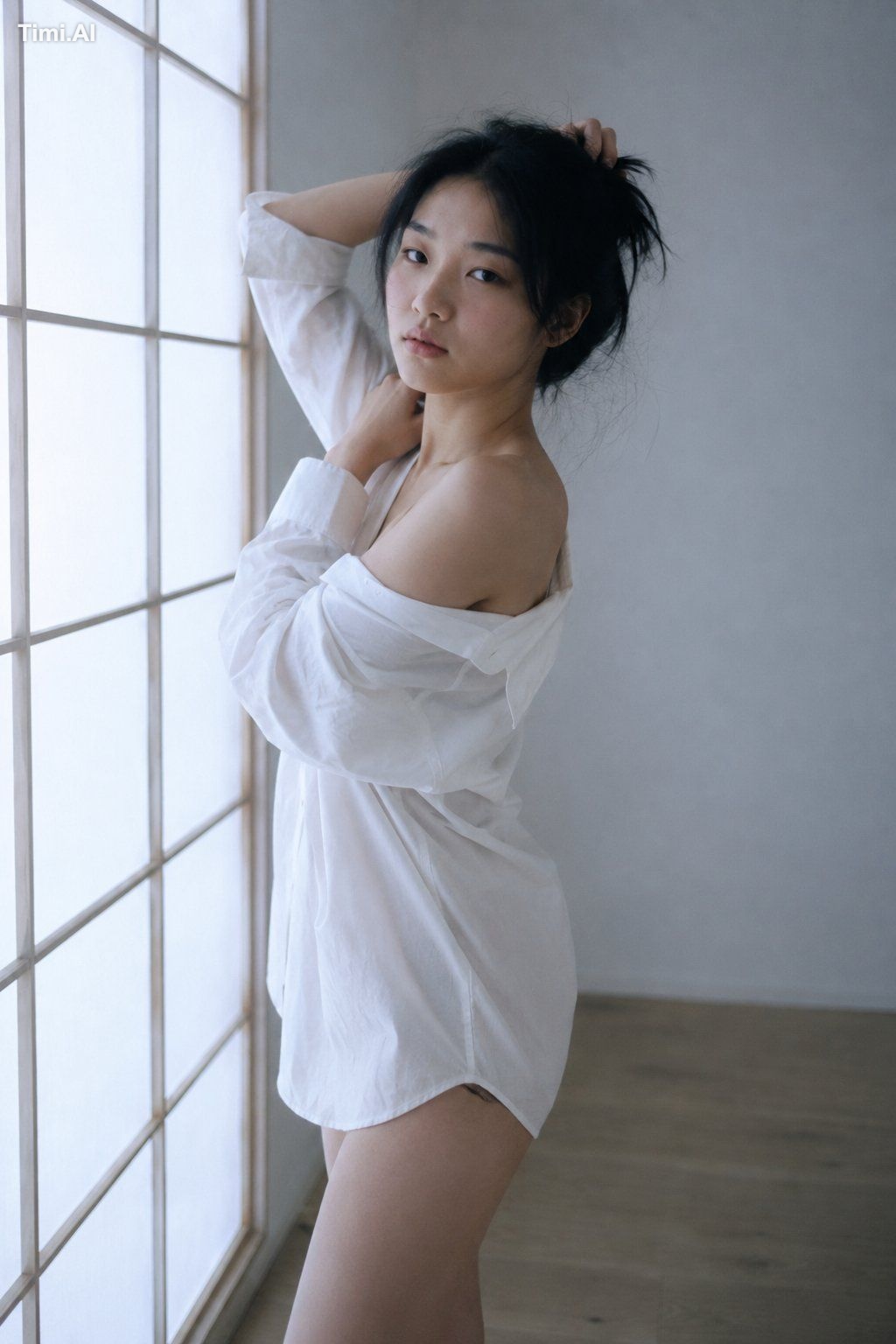 A medium portrait captured with a 50mm lens at f/2.0. The subject is a … 2