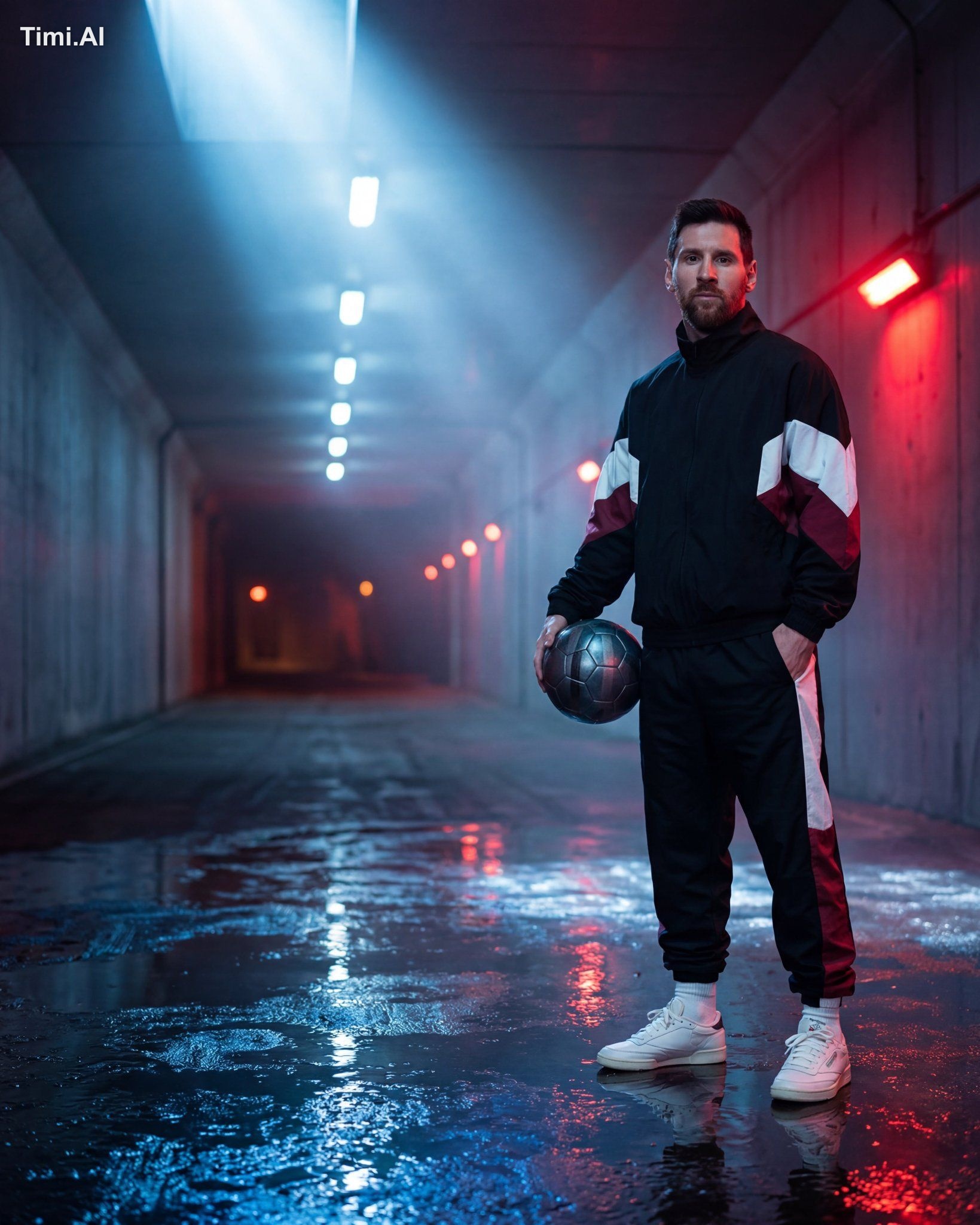 Create an ultra-cinematic, photorealistic football editorial portrait o… 1